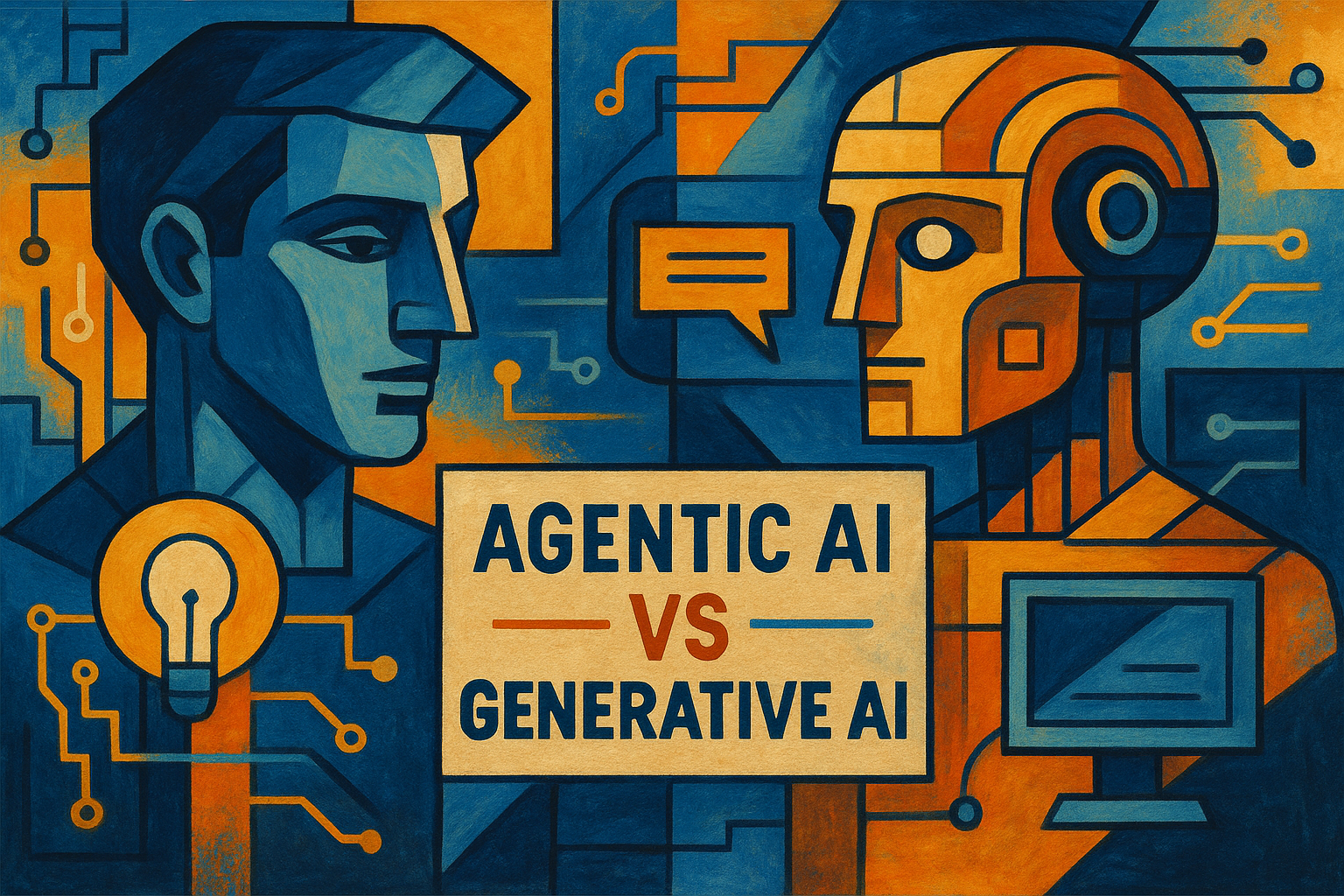 Agentic AI vs Generative AI Comparison